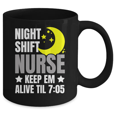 Nurse Night Shift Nursing ER RN CNA Funny Nurse For Wommen Mug | teecentury