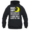 Nurse Night Shift Nursing ER RN CNA Funny Nurse For Wommen Shirt & Tank Top | teecentury