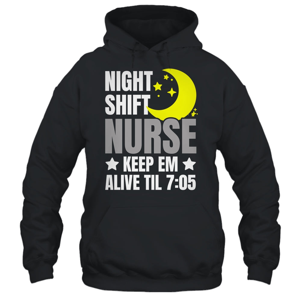 Nurse Night Shift Nursing ER RN CNA Funny Nurse For Wommen Shirt & Tank Top | teecentury