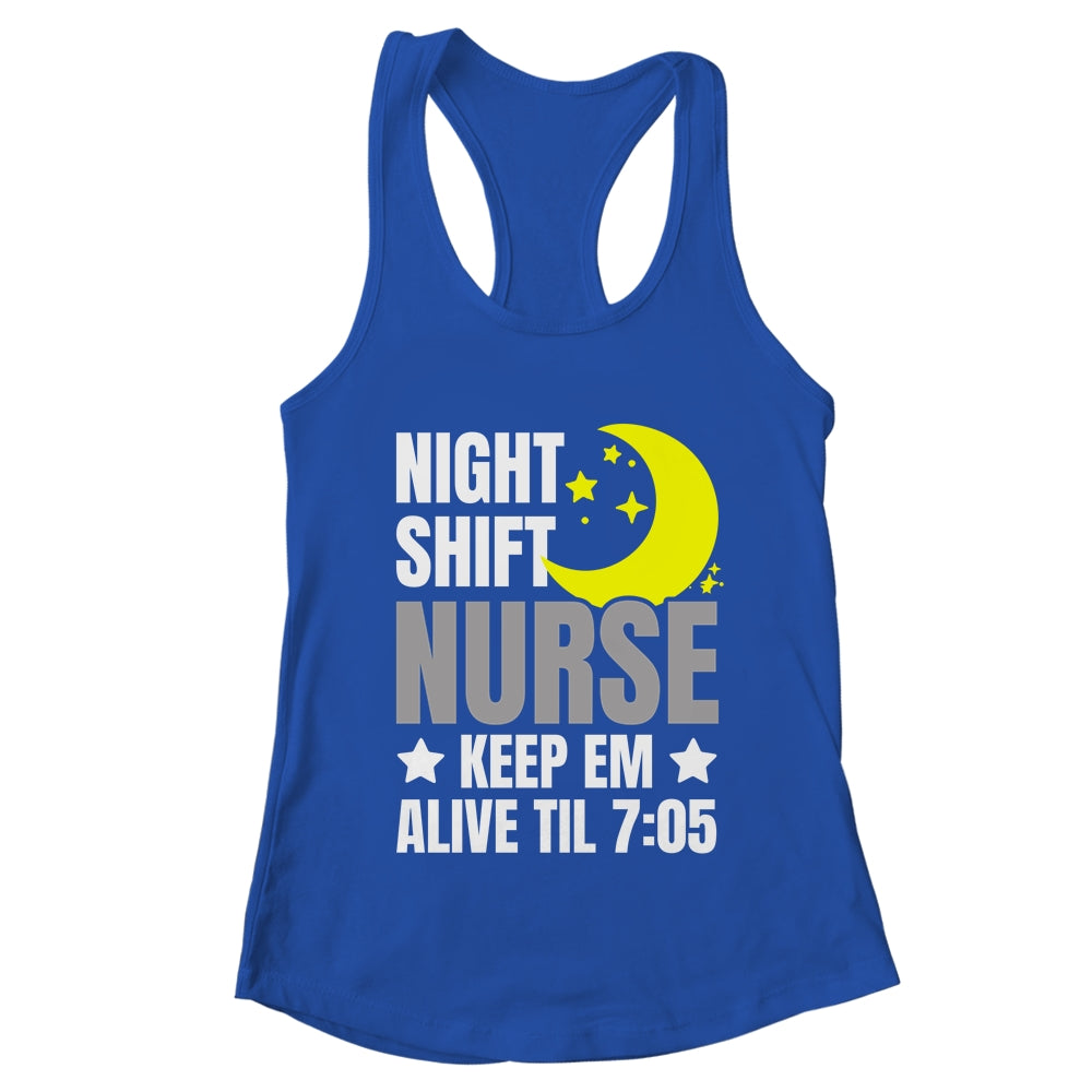 Nurse Night Shift Nursing ER RN CNA Funny Nurse For Wommen Shirt & Tank Top | teecentury