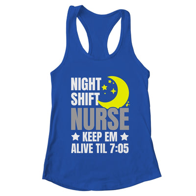 Nurse Night Shift Nursing ER RN CNA Funny Nurse For Wommen Shirt & Tank Top | teecentury
