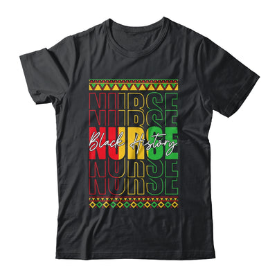 Nurse Retro Black History Month Registered Nurse Men Women Shirt & Hoodie | teecentury