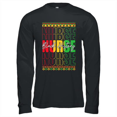 Nurse Retro Black History Month Registered Nurse Men Women Shirt & Hoodie | teecentury