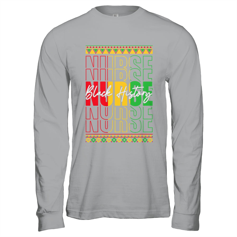 Nurse Retro Black History Month Registered Nurse Men Women Shirt & Hoodie | teecentury