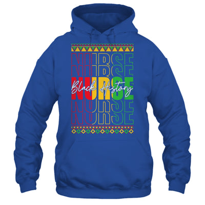 Nurse Retro Black History Month Registered Nurse Men Women Shirt & Hoodie | teecentury