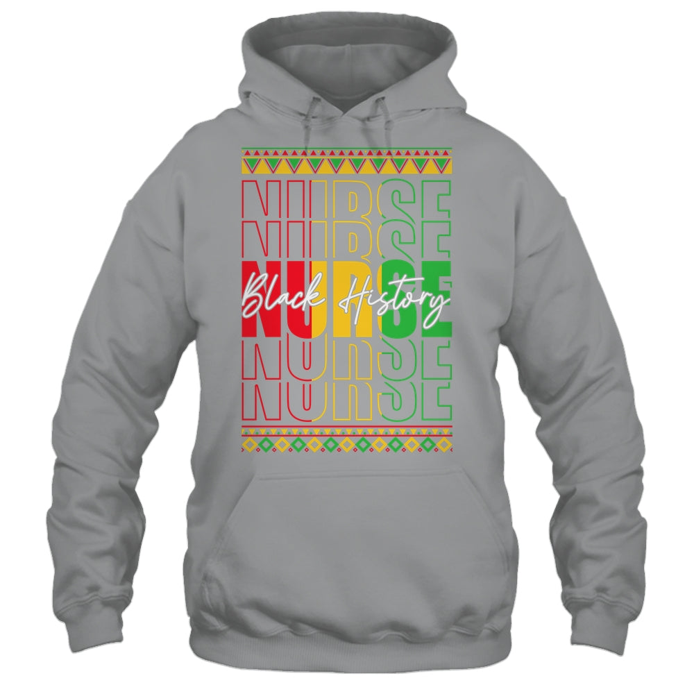 Nurse Retro Black History Month Registered Nurse Men Women Shirt & Hoodie | teecentury