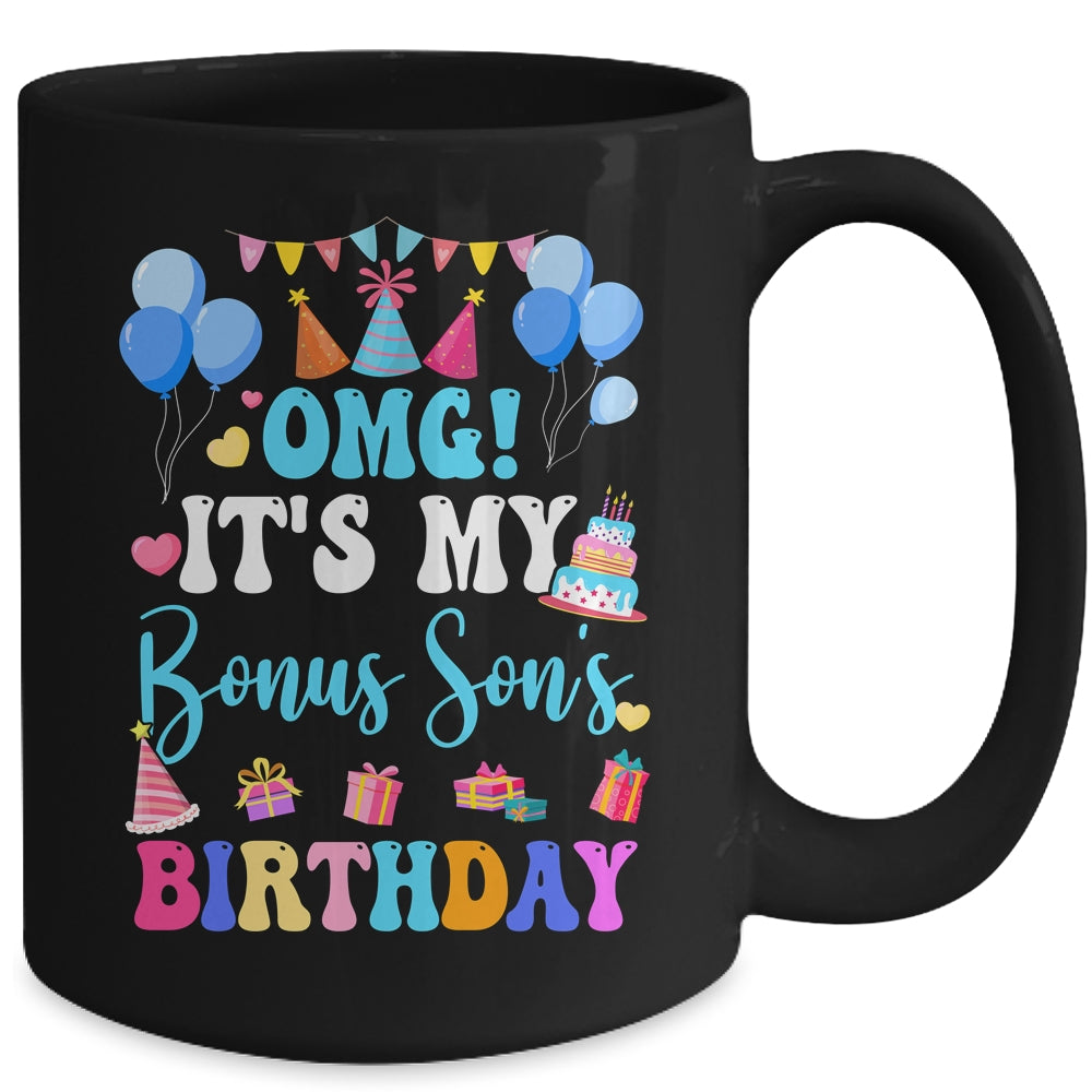 OMG It's My Bonus Son's Birthday Happy To Me You Aunt Uncle Mug | teecentury