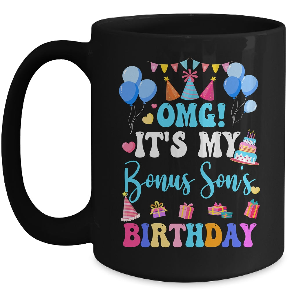 OMG It's My Bonus Son's Birthday Happy To Me You Aunt Uncle Mug | teecentury