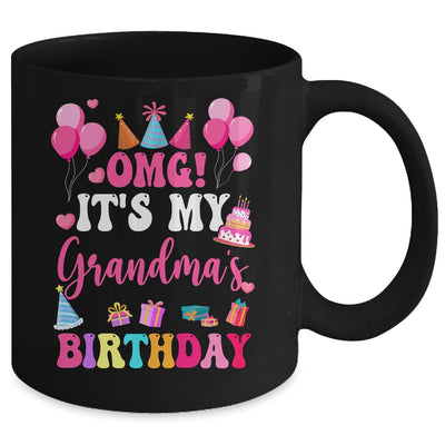 OMG It's My Grandma's Birthday Happy To Me You Granddaughter Mug | teecentury
