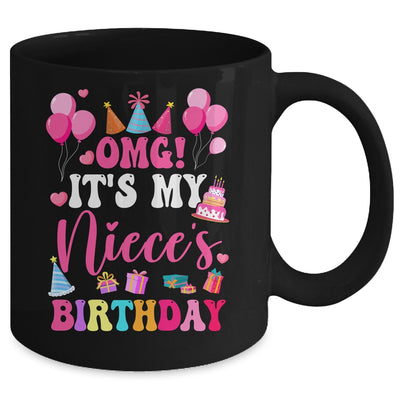 OMG It's My Niece's Birthday Happy To Me You Aunt Uncle Mug | teecentury