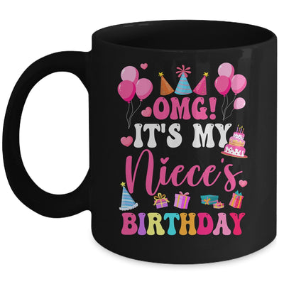 OMG It's My Niece's Birthday Happy To Me You Aunt Uncle Mug | teecentury