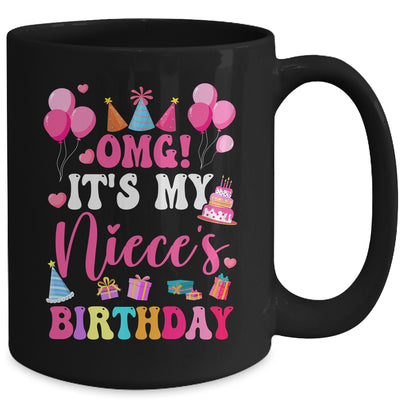 OMG It's My Niece's Birthday Happy To Me You Aunt Uncle Mug | teecentury
