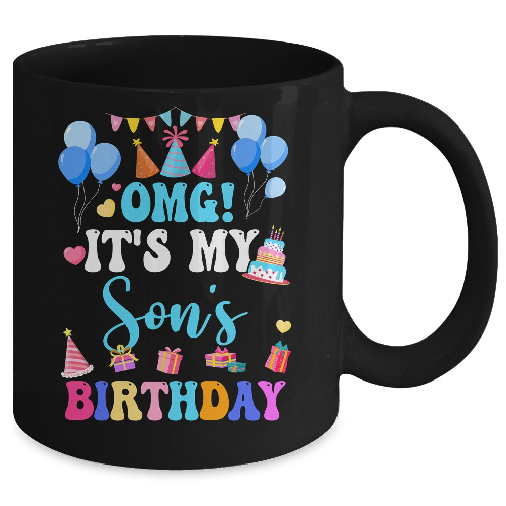 OMG It's My Son's Birthday Happy To Me You Daddy Mommy Mug | teecentury