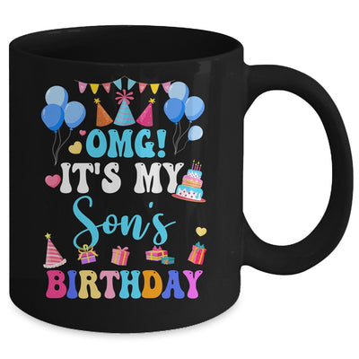 OMG It's My Son's Birthday Happy To Me You Daddy Mommy Mug | teecentury