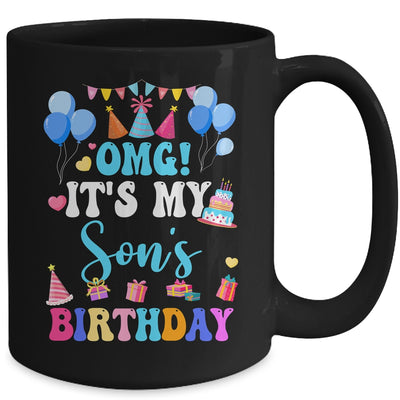 OMG It's My Son's Birthday Happy To Me You Daddy Mommy Mug | teecentury