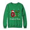 Occupational Therapy Christmas Lights Red Plaid OT Therapist Shirt & Sweatshirt | teecentury