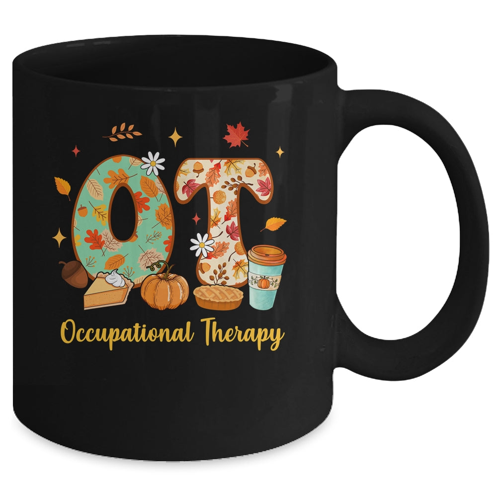 Occupational Therapy Fall OT OTA Autumn Thanksgiving Mug | teecentury
