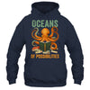Oceans Of Possibilities Octopus Reading Book Bookworm Reader Shirt & Tank Top | teecentury