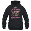 October 1959 65 Years Of Being Awesome Retro 65th Birthday Shirt & Tank Top | teecentury