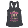 October 1984 40 Years Of Being Awesome Retro 40th Birthday Shirt & Tank Top | teecentury