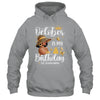 October Is My Birthday African American Woman Birthday Queen Shirt & Tank Top | teecentury