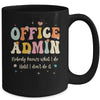 Office Admin Front Desk Administration Assistant School Mug | teecentury