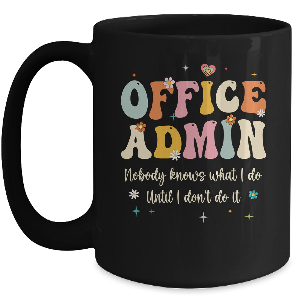 Office Admin Front Desk Administration Assistant School Mug | teecentury