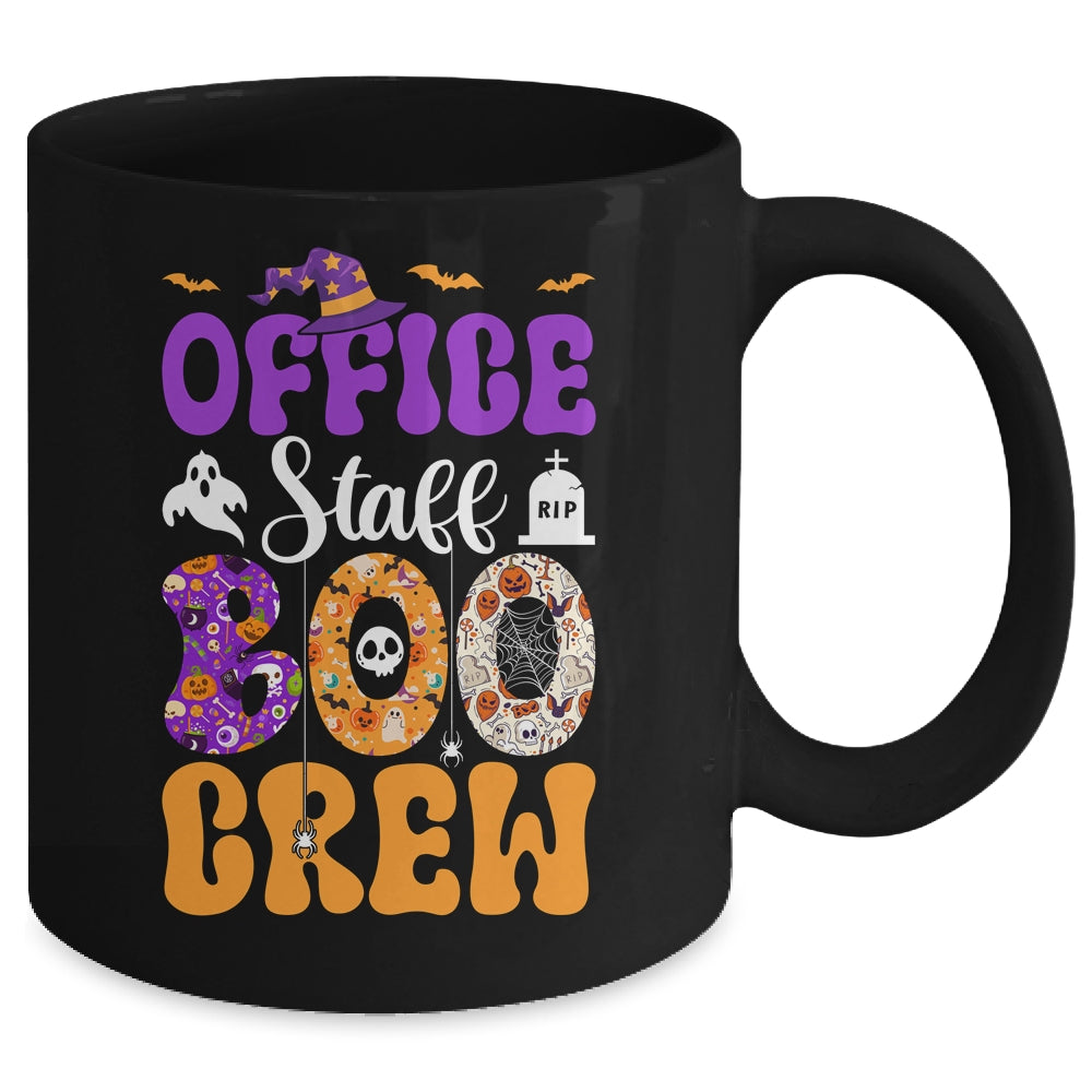 Office Staff Boo Crew Matching Autumn Halloween Costume Mug | teecentury