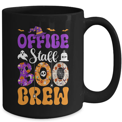 Office Staff Boo Crew Matching Autumn Halloween Costume Mug | teecentury