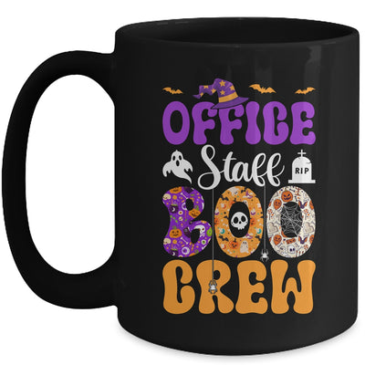 Office Staff Boo Crew Matching Autumn Halloween Costume Mug | teecentury