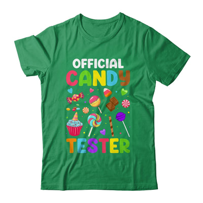Official Candy Tester Sweets Funny Halloween Party Costume Shirt & Sweatshirt | teecentury