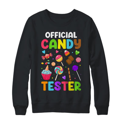 Official Candy Tester Sweets Funny Halloween Party Costume Shirt & Sweatshirt | teecentury
