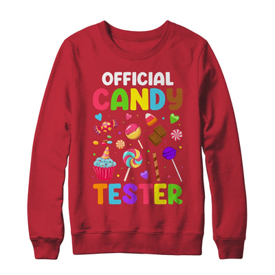 Official Candy Tester Sweets Funny Halloween Party Costume Shirt & Sweatshirt | teecentury