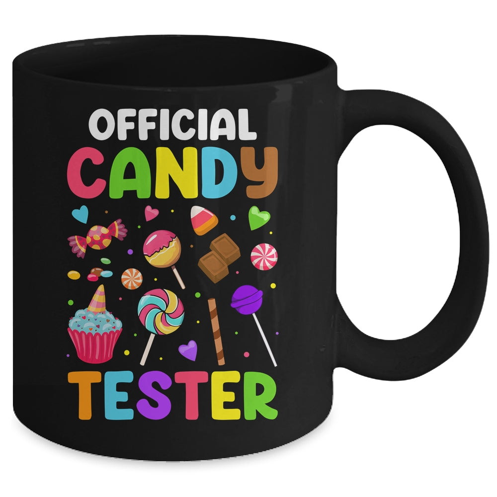 Official Candy Tester Sweets Funny Halloween Party Costume Mug | teecentury
