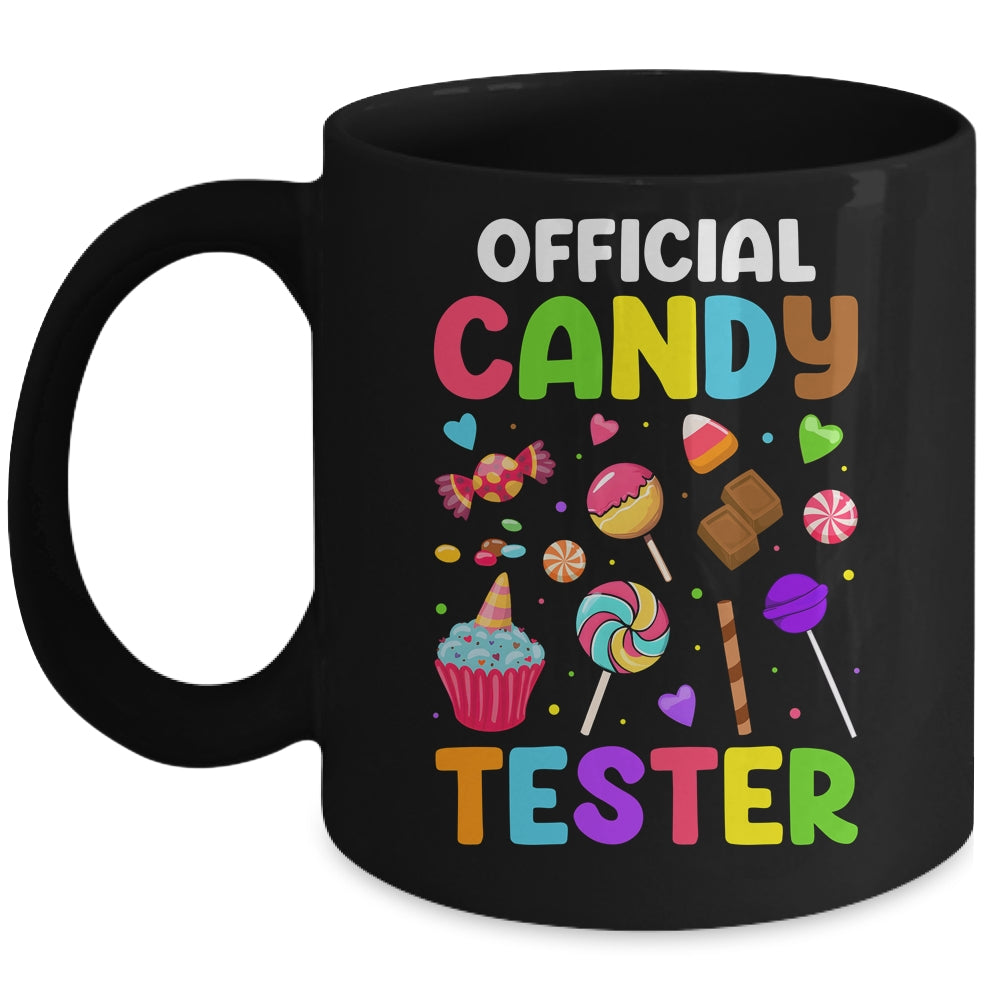 Official Candy Tester Sweets Funny Halloween Party Costume Mug | teecentury
