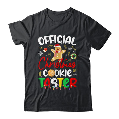 Official Christmas Cookie Taster Baking Baker Holiday Xmas Shirt & Sweatshirt | teecentury