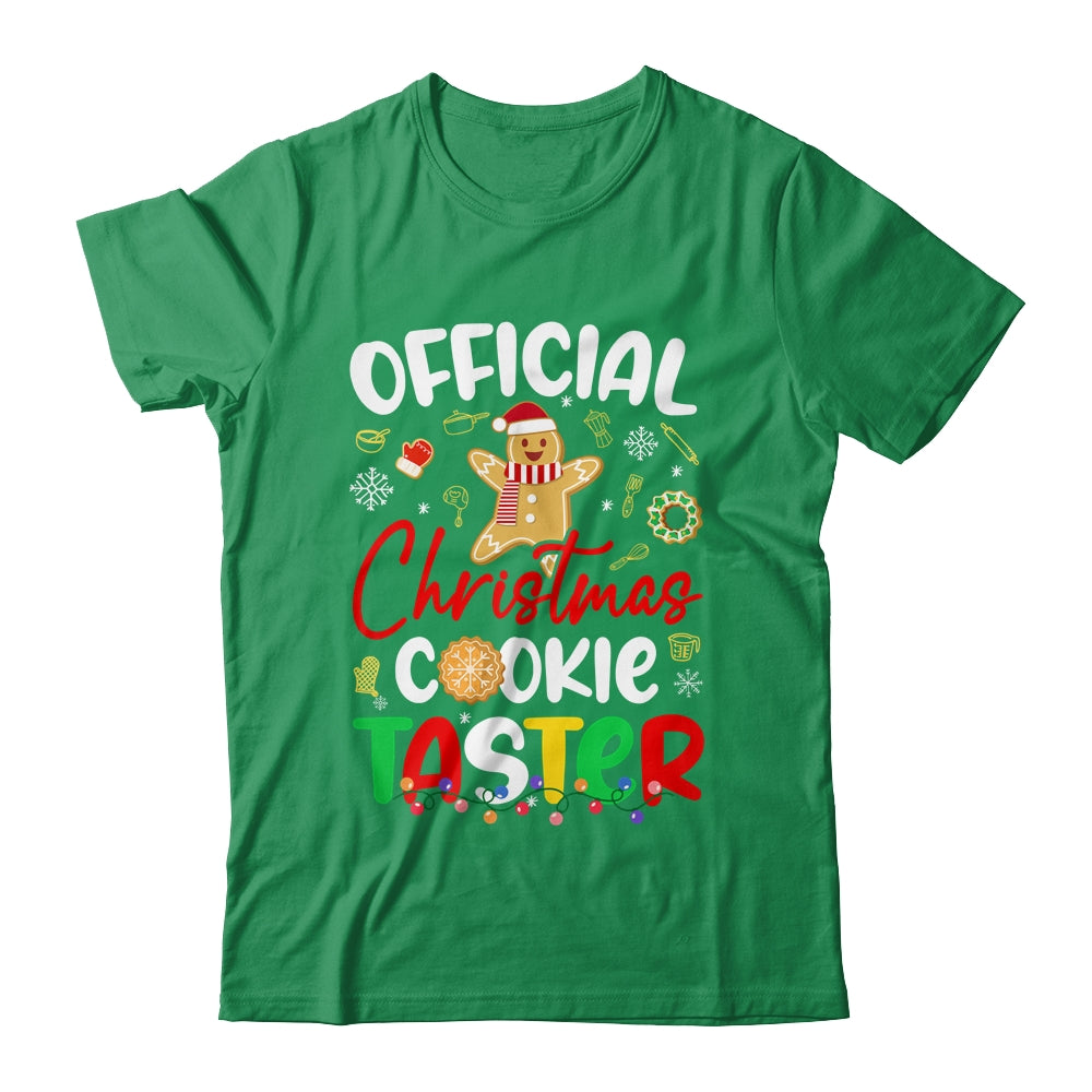 Official Christmas Cookie Taster Baking Baker Holiday Xmas Shirt & Sweatshirt | teecentury