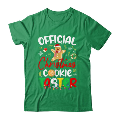 Official Christmas Cookie Taster Baking Baker Holiday Xmas Shirt & Sweatshirt | teecentury
