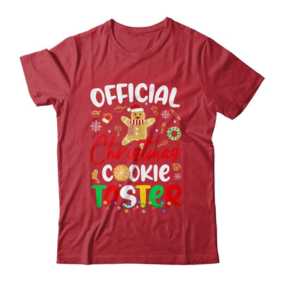 Official Christmas Cookie Taster Baking Baker Holiday Xmas Shirt & Sweatshirt | teecentury