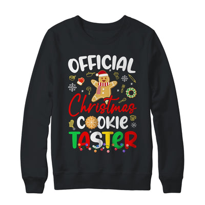 Official Christmas Cookie Taster Baking Baker Holiday Xmas Shirt & Sweatshirt | teecentury