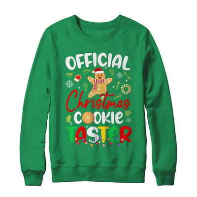 Official Christmas Cookie Taster Baking Baker Holiday Xmas Shirt & Sweatshirt | teecentury