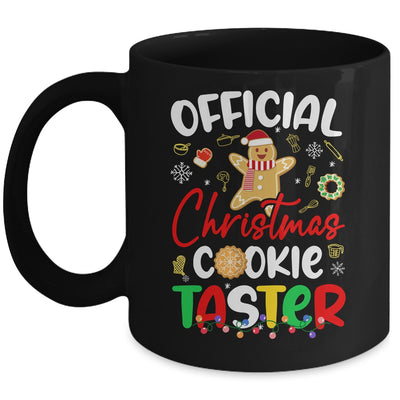 Official Christmas Cookie Taster Baking Baker Holiday Xmas Mug | teecentury