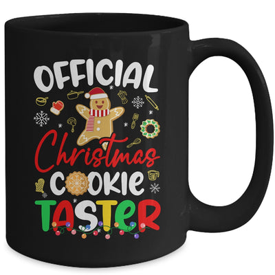 Official Christmas Cookie Taster Baking Baker Holiday Xmas Mug | teecentury
