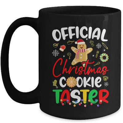 Official Christmas Cookie Taster Baking Baker Holiday Xmas Mug | teecentury