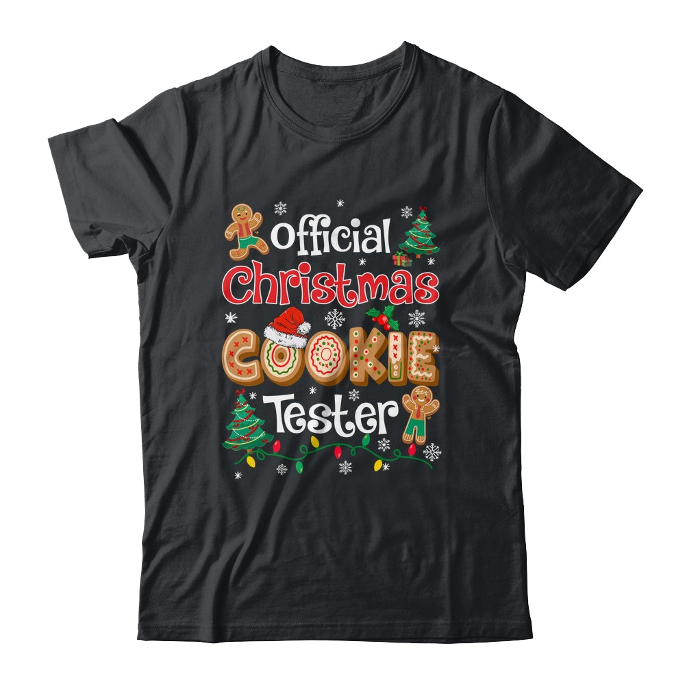 Official Christmas Cookie Tester Taster Baking Crew Funny Shirt & Sweatshirt | teecentury