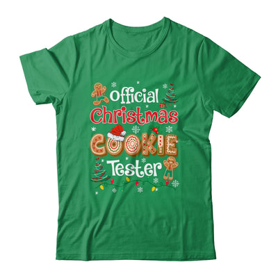 Official Christmas Cookie Tester Taster Baking Crew Funny Shirt & Sweatshirt | teecentury