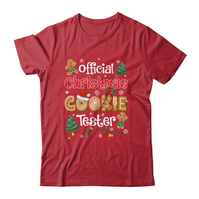 Official Christmas Cookie Tester Taster Baking Crew Funny Shirt & Sweatshirt | teecentury