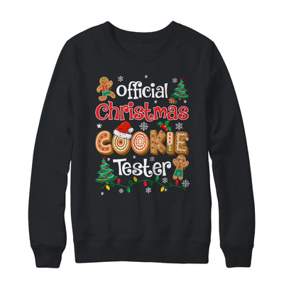 Official Christmas Cookie Tester Taster Baking Crew Funny Shirt & Sweatshirt | teecentury