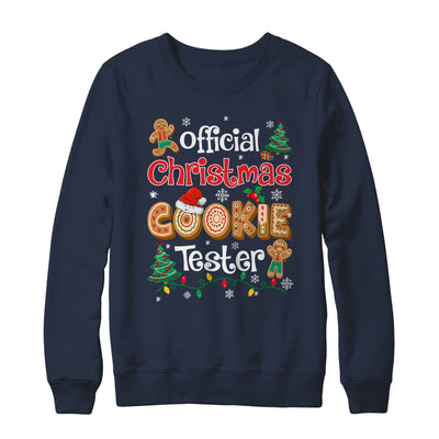 Official Christmas Cookie Tester Taster Baking Crew Funny Shirt & Sweatshirt | teecentury