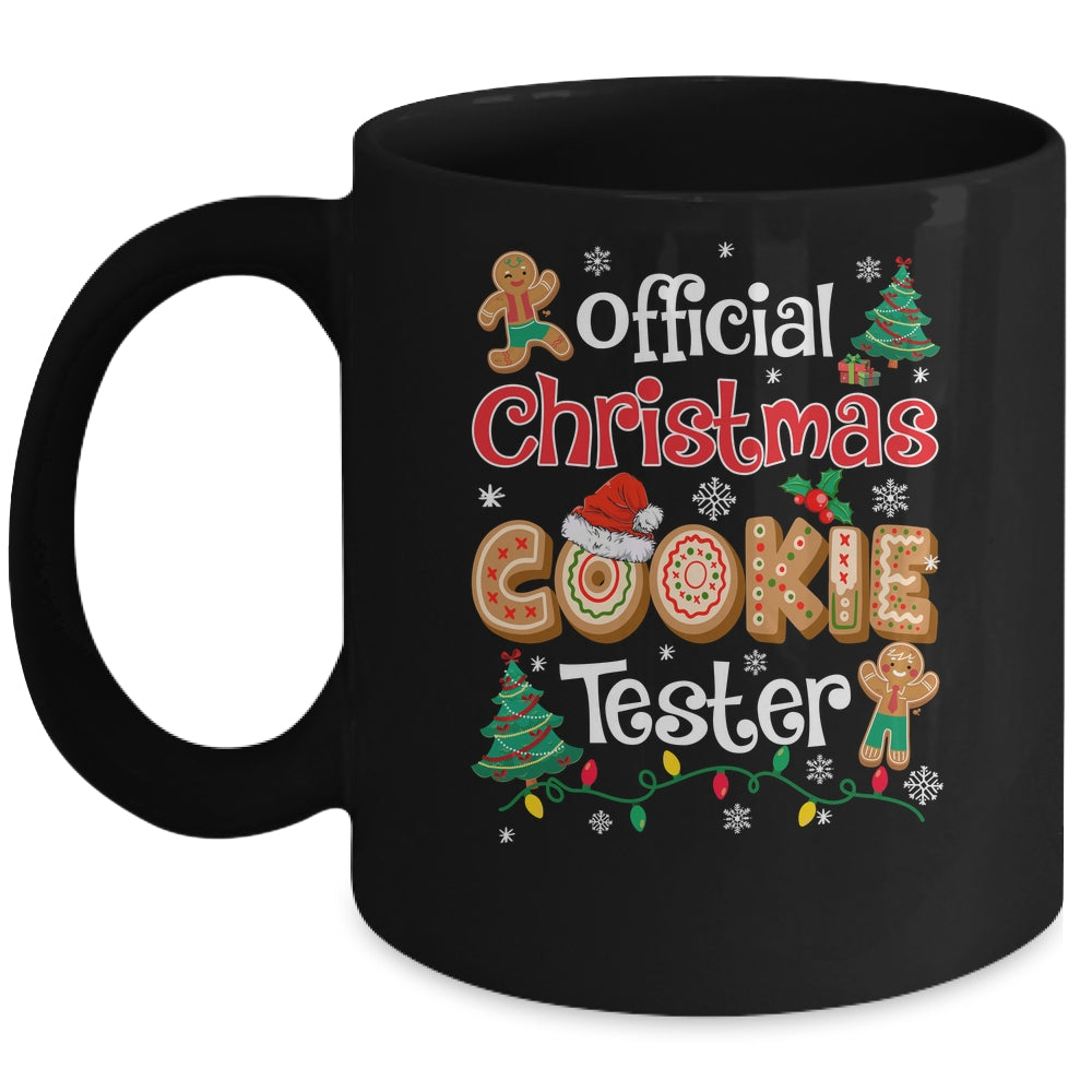 Official Christmas Cookie Tester Taster Baking Crew Funny Mug | teecentury